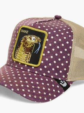 Goorin Bros. “Snake Eyes” Snake.  Trucker Hat. Mesh SnapBack NWT